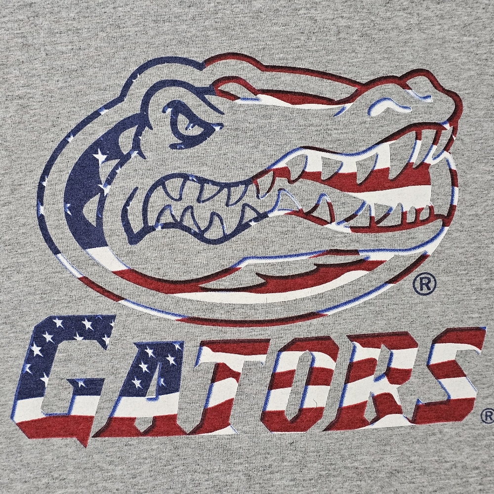 9/11 Commemorative Patriotic Florida Gators T-Shirt 2X Gray 2001